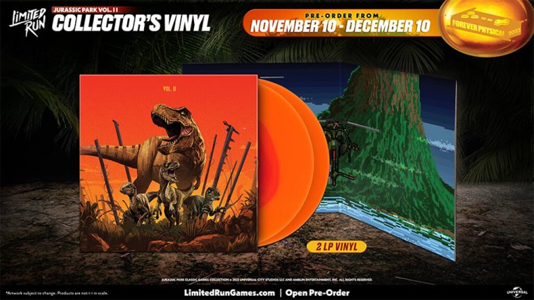 Jurassic Park Classic Games Collection – Bande originale vinyle