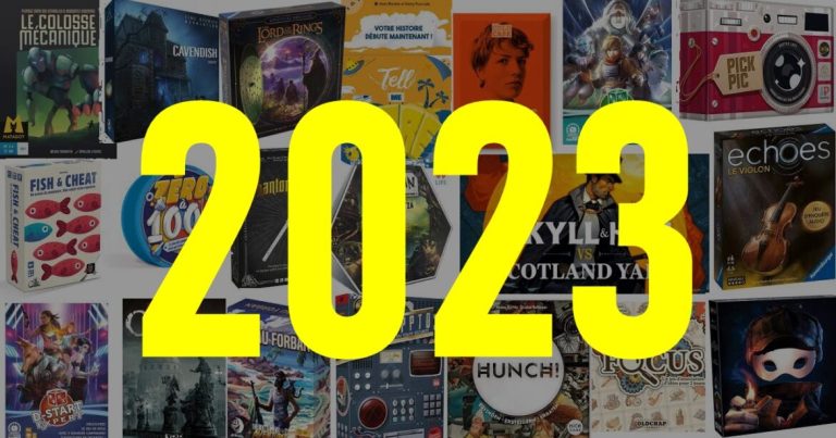 Les 20 meilleurs Jeux de Société de 2023
