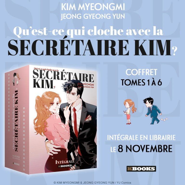 Qu’est-ce qui cloche avec la secrétaire Kim ? : L&rsquo;intégrale du Webtoon dévoilée chez Kbooks !