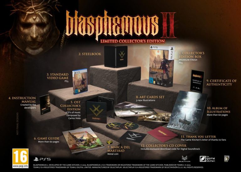 Blasphemous 2 – édition collector sur PS5