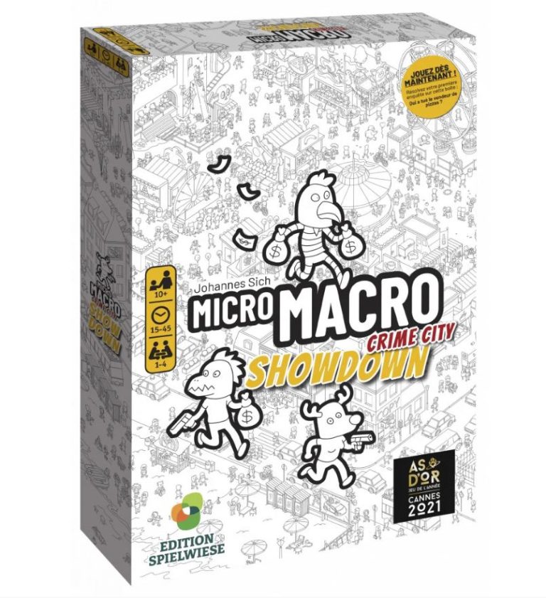 MicroMacro : Crime City – Showdown (Éditeur BlackRock Editions)