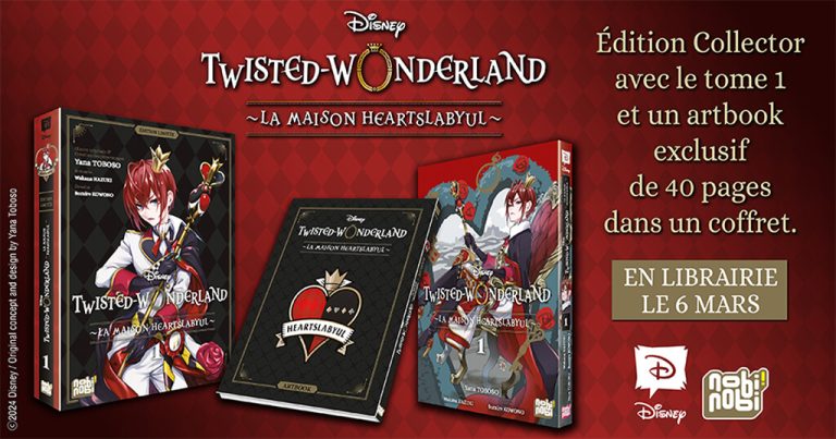 Twisted-Wonderland : La Maison Heartslabyul – Edition collector T01