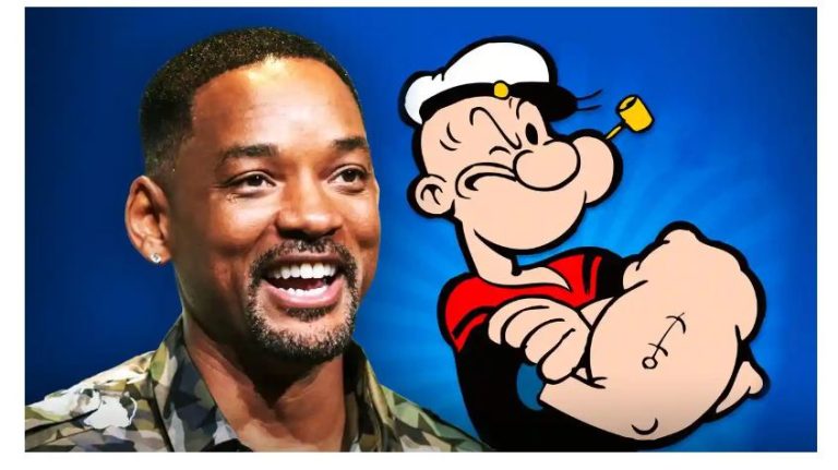 Rumeurs d&rsquo;un film Popeye avec Will Smith : Une affiche enflamme les réseaux sociaux pour 2024 !