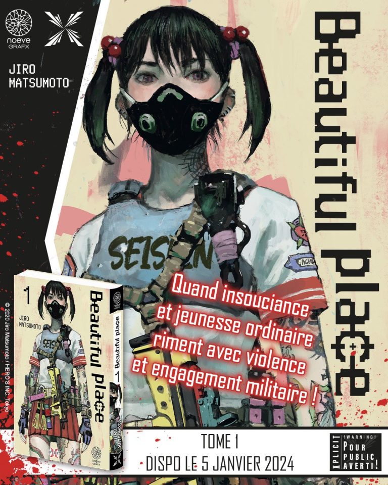 Une nouvelle aventure manga avec Beautiful Place : Bientôt chez Noeve Grafx !