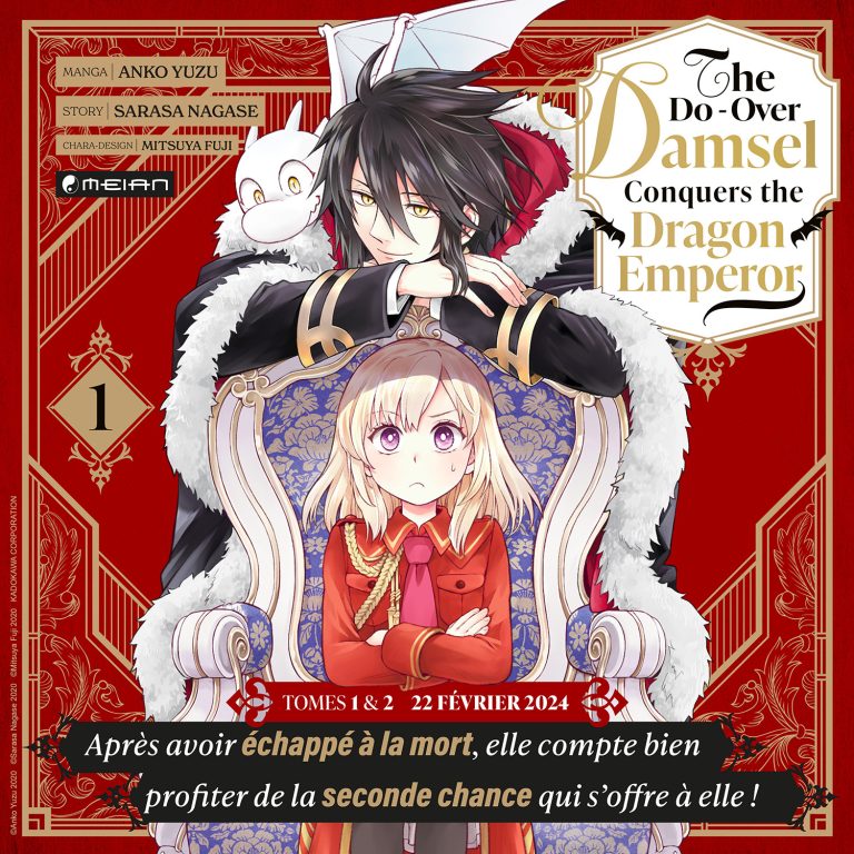 Manga Seinen Meian : Une Aventure Épique avec « The Do-Over Damsel Conquers the Dragon Emperor » !
