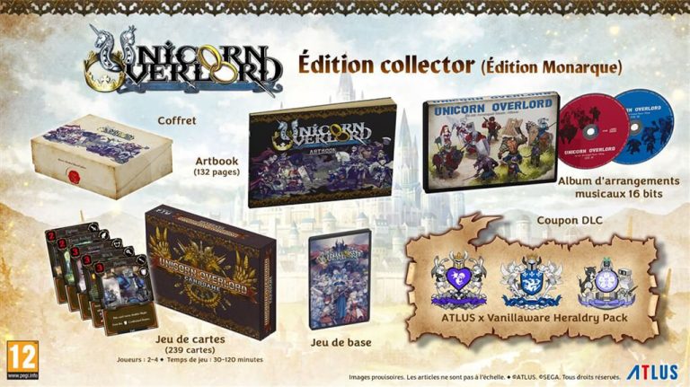 Unicorn Overlord – édition collector sur PS5