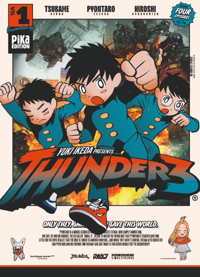Extrait du manga Thunder 3 chez Pika