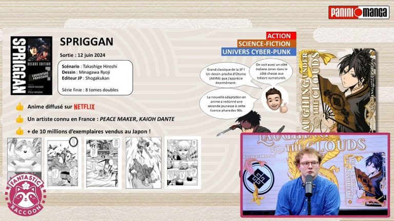 Découvrez les nouvelles perles de Panini : Spriggan et Kore Kaite Shine !