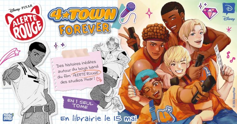 Le manga sur le groupe 4★TOWN Forever annoncé par nobi nobi!