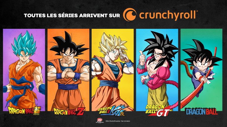 Crunchyroll ajoute la saga Dragon Ball à son catalogue de Streaming