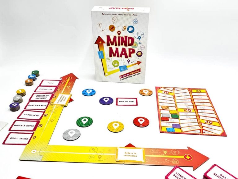 Jeu de société Mind Map : Explorez l&rsquo;esprit de vos proches en 20 minutes !