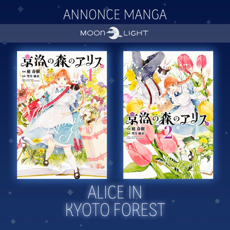 Un nouveau manga eenchanteur dévoilé par Delcourt/Tonkam : Alice in Kyoto Forest