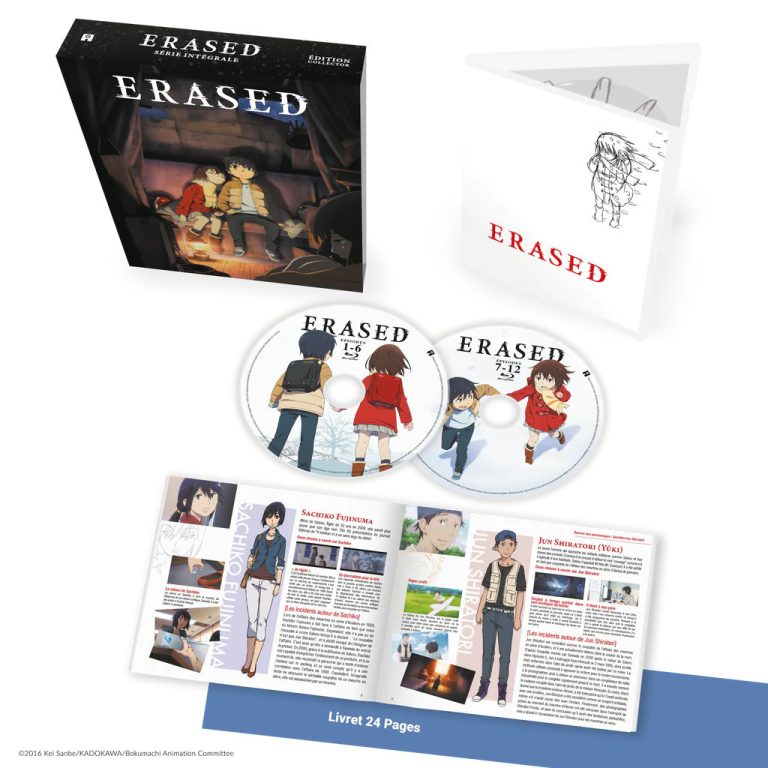 Erased : L&rsquo;anime culte en version physique chez AllTheAnime !