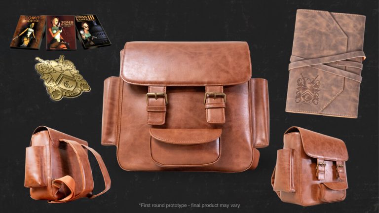 Réplique du sac de Lara Croft dans Tomb Raider