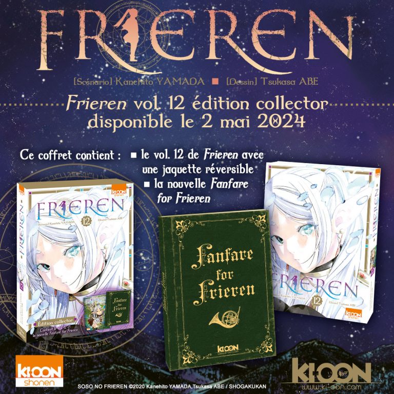 Le manga « Frieren » s&rsquo;offre un nouveau collector !