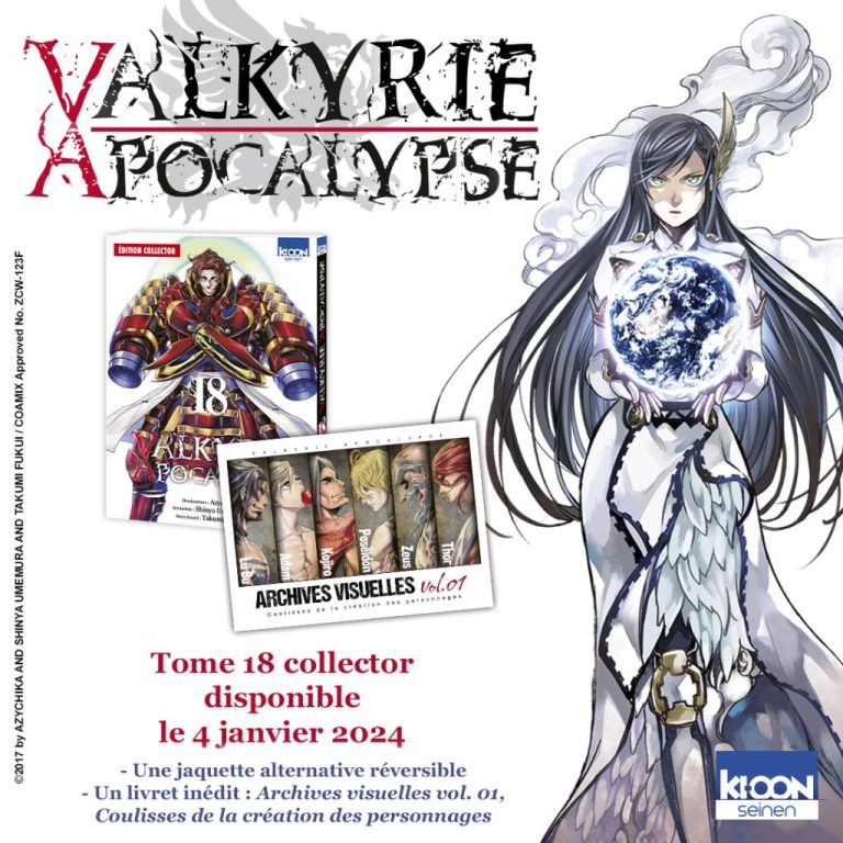 Avis manga – Valkyrie Apocalypse (tome 18)