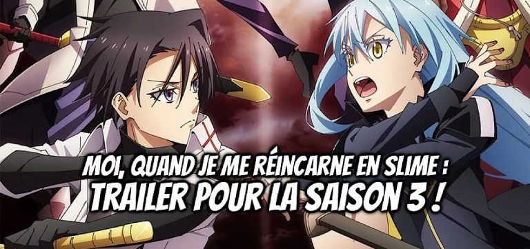 Nouvelle bande-annonce: Découvrez de la saison 3 de Moi, Quand je me Réincarne en Slime!