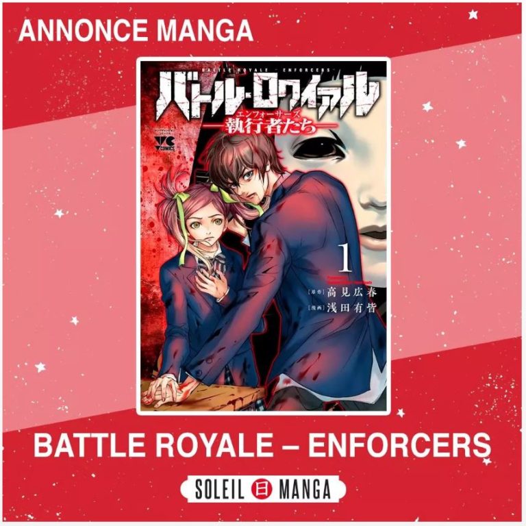 La saga épique Battle Royale – Enforcers débarque en France chez Soleil Manga !