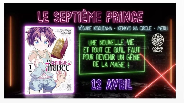 Découvrez « Le Septième Prince » : Un nouveau manga isekai épique à ne pas manquer !
