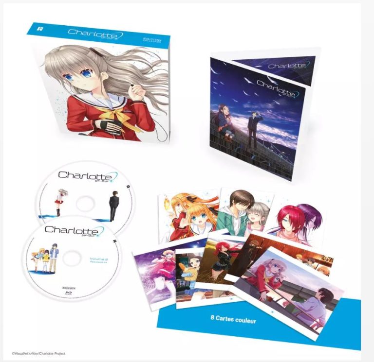 Découvrez la sortie exclusive de l&rsquo;anime Charlotte en Édition Collector !