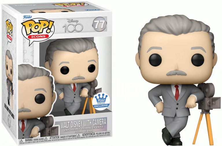Figurine Funko Pop – Walt Disney avec caméra