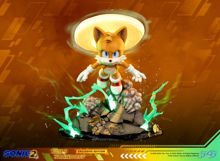 Statuette résine de Tails dans Sonic The Hedgehog 2