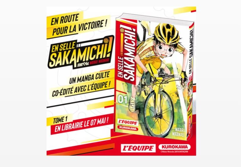 Découvrez l&rsquo;énergie du cyclisme avec le manga « En Selle Sakamichi ! »