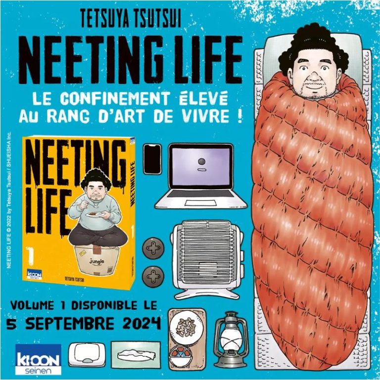 Retour en Force: Tetsuya Tsutsui dévoile Neeting Life pour les 20 ans de Ki-oon !