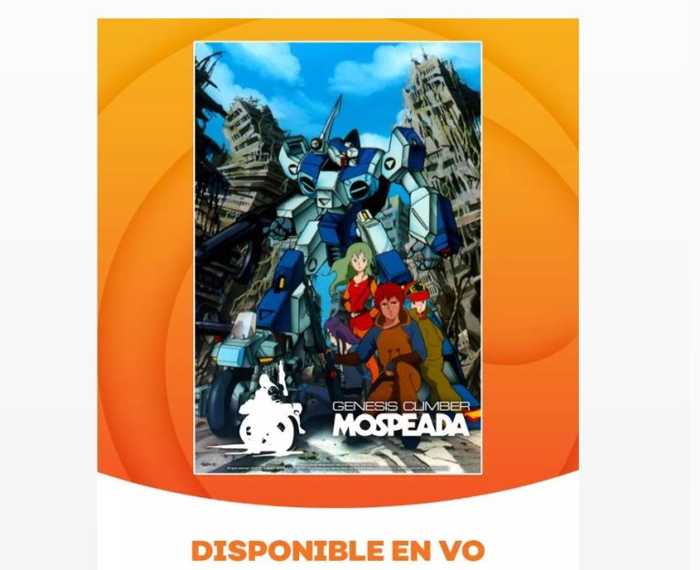 Découvrez Genesis Climber MOSPEADA sur Crunchyroll : Un classique de l&rsquo;animation Japonaise des années 80 !