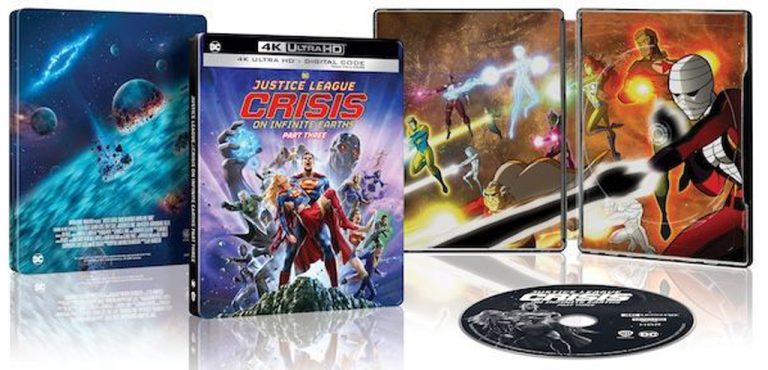 Justice League : Crisis on Infinite Earths : Partie 3 – Steelbook 4K
