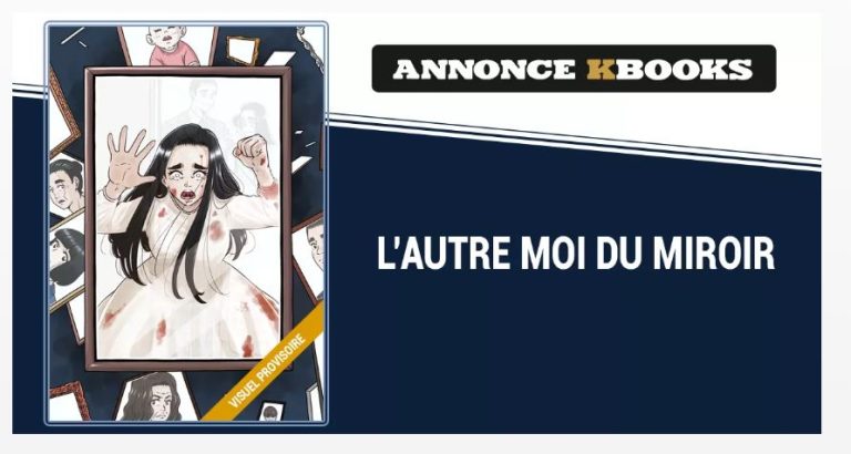 Le webtoon L’Autre moi du miroir arrive chez Kbooks