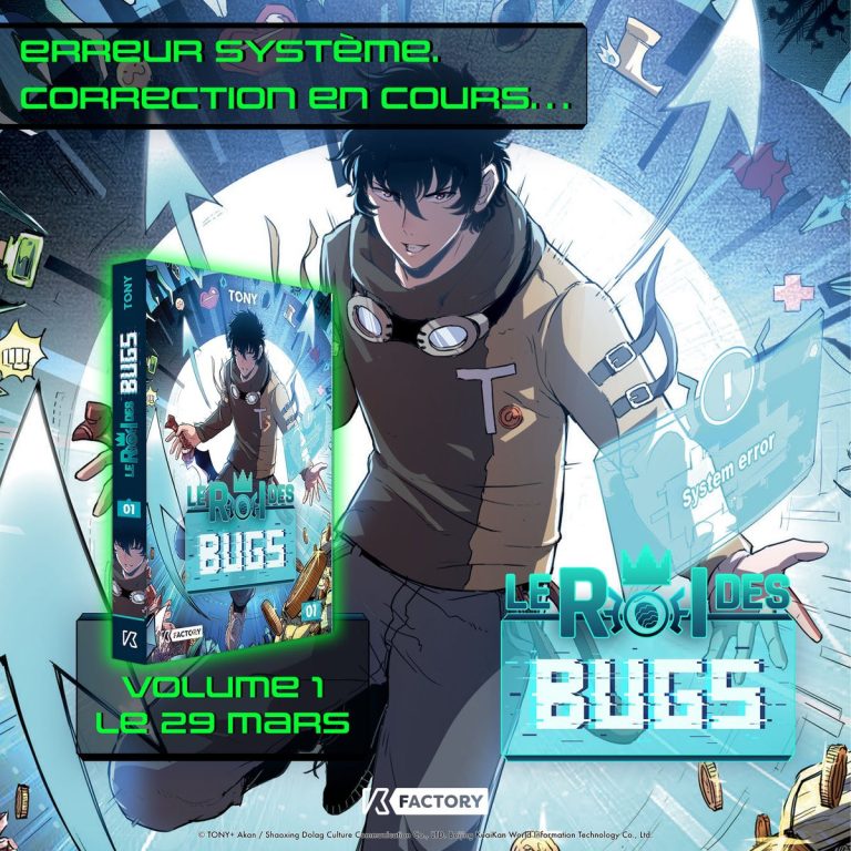 Avis webtoon – Le Roi des Bugs (tome 1)