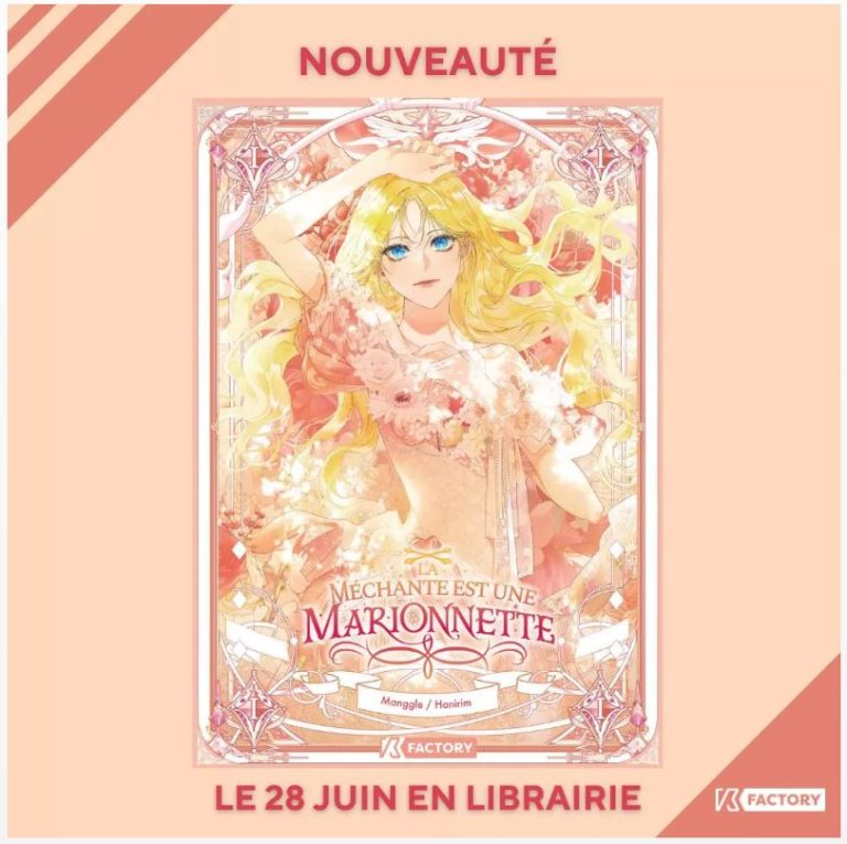 Découvrez le manga « La Méchante est une marionnette » chez Vega-Dupuis !