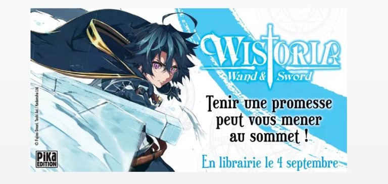 Wistoria – Wand and Sword bientôt disponible chez Pika Édition !