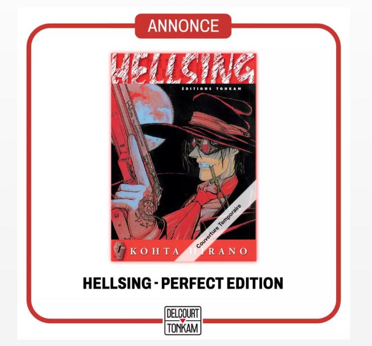 Le retour tant attendu du manga Hellsing chez Delcourt/Tonkam