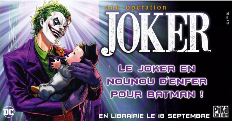 Pika Edition annonce un nouveau manga inspiré de DC Comics: One Operation Joker