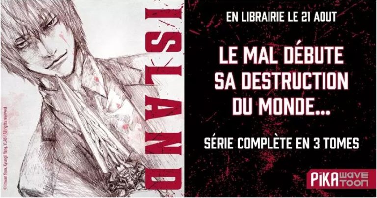 Island revient en France : Le thriller fantastique de Youn et Yang chez Pika Edition