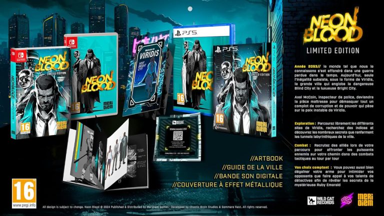 Neon Blood – édition limitée (PS5)