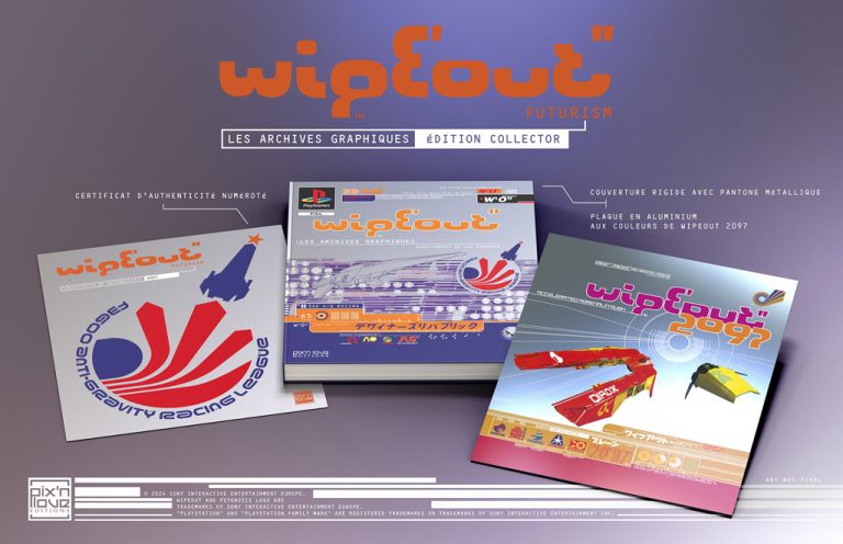 WipEout Futurism : Les Archives Graphiques – édition collector