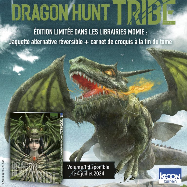 Une édition limitée pour le tome 1 du manga Dragon Hunt Tribe !