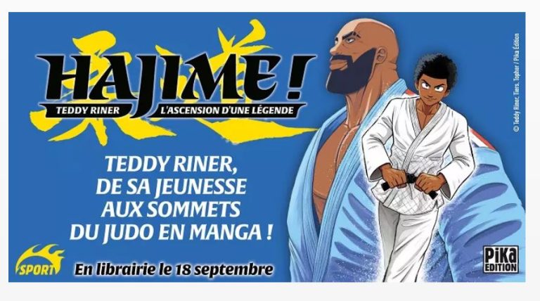 Nouvelle série manga Française « Hajime ! » : Plongez dans l&rsquo;univers de Teddy Riner