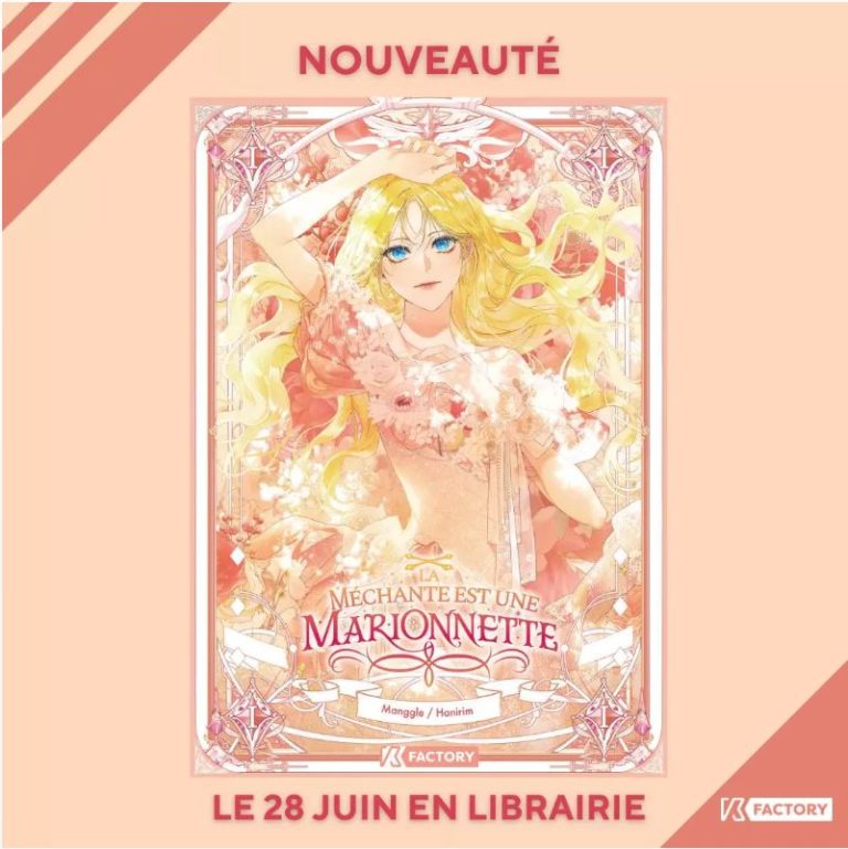 Avis webtoon – La Méchante est une Marionnette (tome 1)