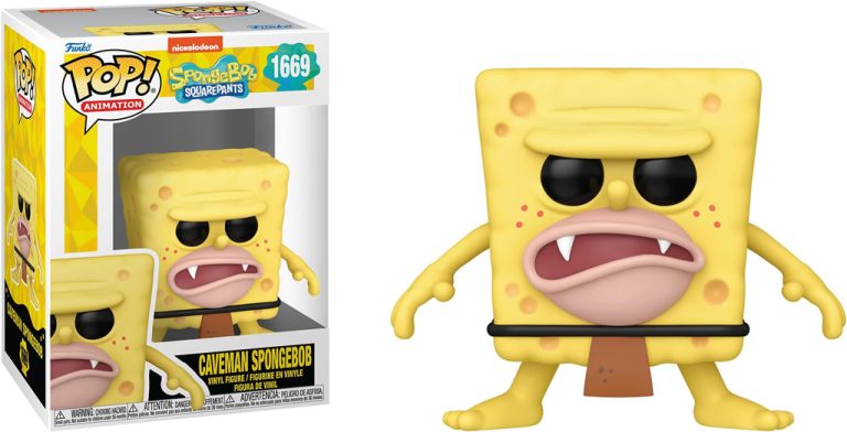 Figurine Funko Pop – Bob l&rsquo;éponge (Caveman)