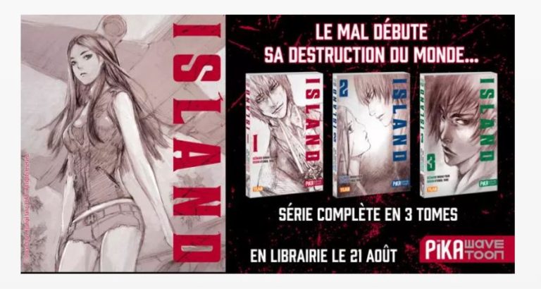 Island : Le premier volume du Webtoon captivant arrive le 21 août chez Pika Edition !