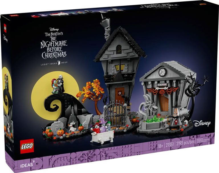 L&rsquo;étrange noël de monsieur jack : Disney Tim Burton – LEGO ideas 21351
