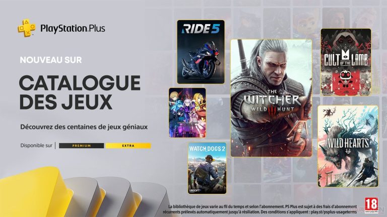 Nouveaux jeux sur PlayStation Plus Extra et Premium dès le 20 août