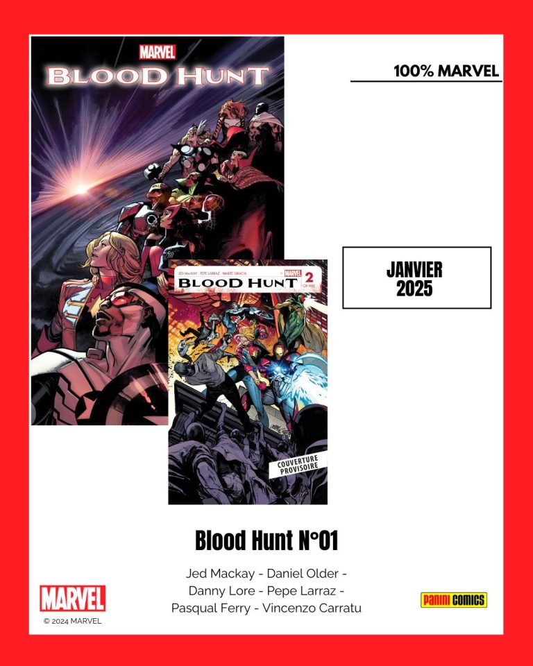 Blood Hunt : La saga vampirique de 2025 avec Jed MacKay et Pepe Larraz