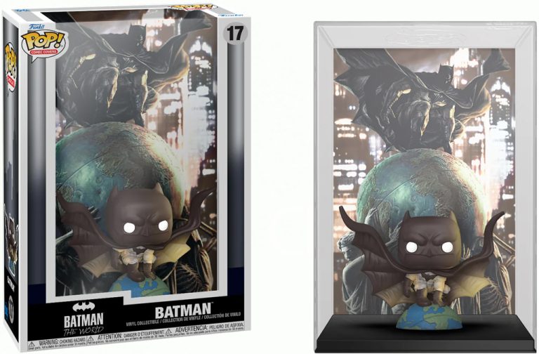 Figurine Funko Pop Comic – Cover DC Comics de Batman : The World