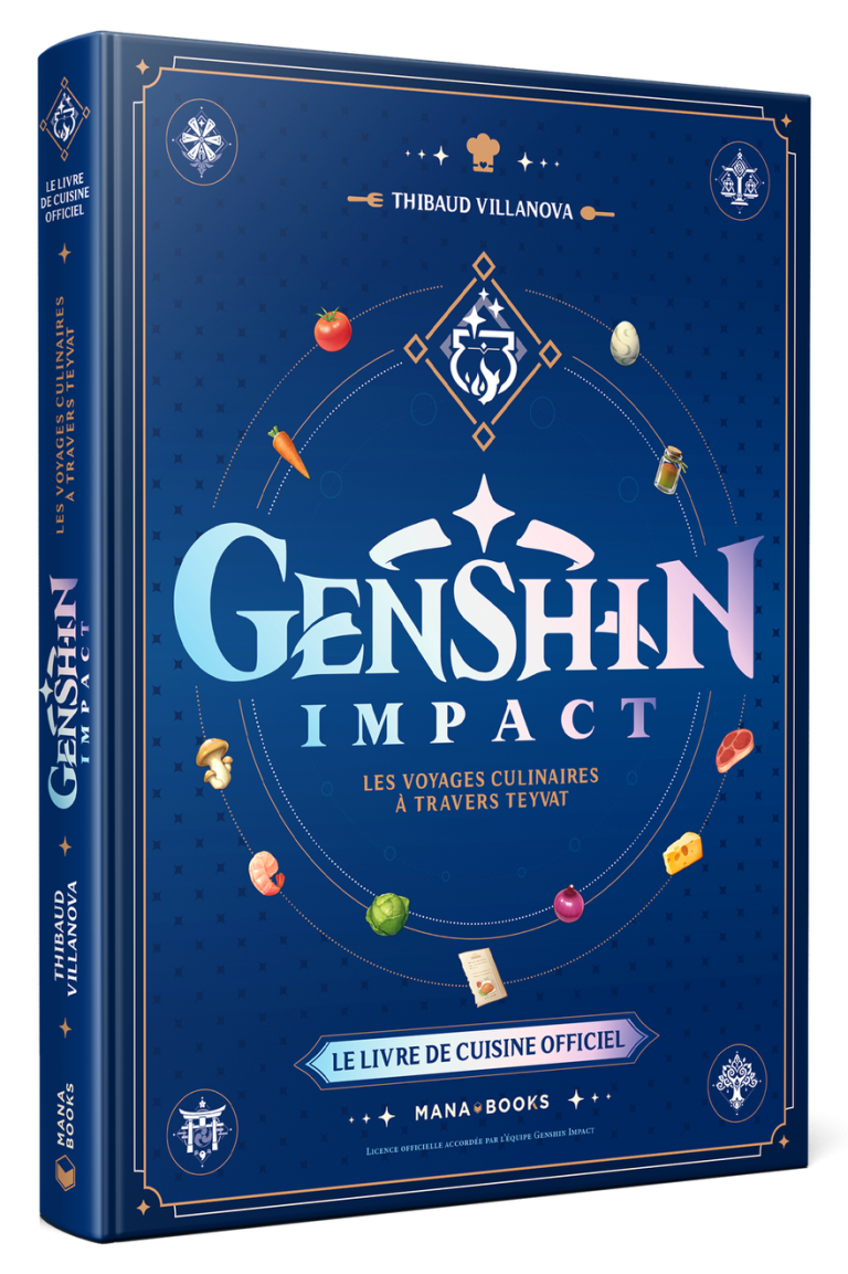 Genshin Impact : Le livre de cuisine officiel par Thibaud Villanova