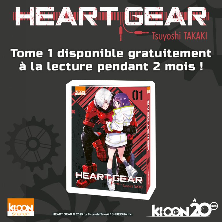 Heart Gear : Le grand retour en librairie après plusieurs années de pause…